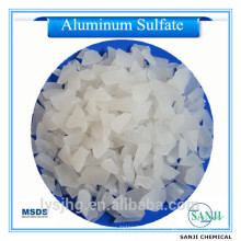 Aluminum sulphate flocculating agent